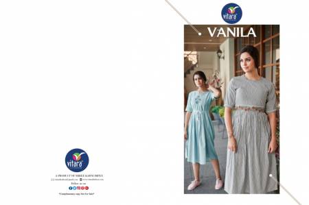 Venila By Vitara Designer Party Wear Kurtis Catalog